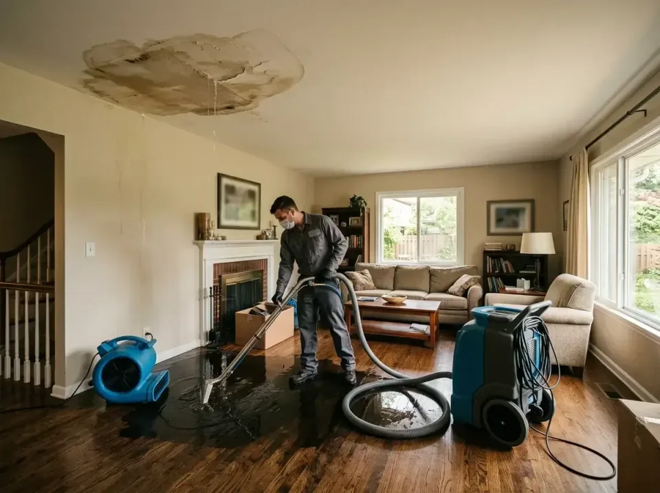 attic-pipe-burst-ceiling-drip-008 — frequently asked questions, Water Damage Restoration & Carpet Care in Wildwood, NJ